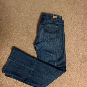 Paige Laurel Canyon bootcut jeans, size 30